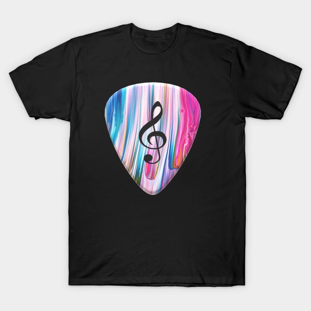 Guitar Pick T-Shirt by MOUKI